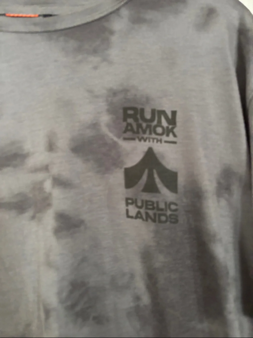 Roark Run Amok X Public Lands Men's Mathis Core Short Sleeve T-Shirt, Large - Picture 3 of 6